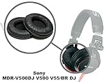 WEWOM 2 Hochwertige Ersatz Ohrpolster für Sony MDR V500DJ, V500, V55 und BR DJKopfhörer - 5