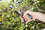 GARDENA Gartenschere B/S-XL: schneidet Äste und Zweige mit einem Durchmesser von bis zu 24 mm problemlos und sauber durch, Bypass Schneidprinzip, Made in Germany (8905-20) - 2