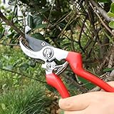 FLORA GUARD - 21,6 cm Hohe Qualität Ambossschere - Professioneller Baum Garten Gartenschere - 7