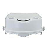 1PLUS Health Toilettensitzerhöhung 15 cm Toilettenaufsatz mit Deckel - 2