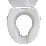 1PLUS Health Toilettensitzerhöhung 15 cm Toilettenaufsatz mit Deckel - 4