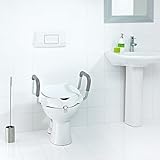 Ridder A0072001 WC-Sitzerhöhung / Toilettensitzerhöhung mit Armlehne, weiß - 3