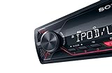 Sony DSX-A210UI MP3 Autoradio (mit Extrabass, USB, AUX Anschluss und iPod/iPhone Control Funktion) Beleuchtung: rot - 2