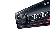 Sony DSX-A210UI MP3 Autoradio (mit Extrabass, USB, AUX Anschluss und iPod/iPhone Control Funktion) Beleuchtung: rot - 2