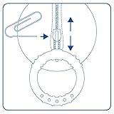 Fehn 154566 Spieluhr Stern / Aufzieh-Spieluhr mit herausnehmbarem Spielwerk zum Aufhängen an Bett, Kinderwagen oder Babyschale, für Babys und Kleinkinder ab 0+ Monaten - 6