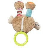 Fehn 091014 Mini-Spieluhr Teddy / Kuscheltier mit integriertem Spielwerk mit sanfter Melodie zum Aufhängen an Kinderwagen, Babyschale oder Bett, für Babys und Kleinkinder ab 0+ Monaten - 5