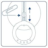 Fehn 091014 Mini-Spieluhr Teddy / Kuscheltier mit integriertem Spielwerk mit sanfter Melodie zum Aufhängen an Kinderwagen, Babyschale oder Bett, für Babys und Kleinkinder ab 0+ Monaten - 6