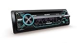 Sony MEXN5200BT Autoradio mit Dual Bluetooth (CD-Player, NFC, 2x Bluetooth, USB/AUX, Apple iPod/iPhone Control, 4x 55 Watt,) schwarz - 2