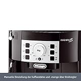 DeLonghi Magnifica S ECAM 22.110.B Kaffeevollautomat | Direktwahltasten und Drehregler | Milchaufschäumdüse | leises Kegelmahlwerk 13 Stufen | Herausnehmbare Brühgruppe | 2-Tassen-Funktion | schwarz - 4