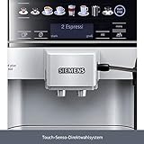 Siemens EQ.6 Plus s300 TE653501DE Kaffeevollautomat (1500 Watt, Keramik-mahlwerk, Touch-Sensor-Direktwahltasten, personalisiertes Getränk) silber - 5