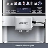 Siemens EQ.6 Plus s300 TE653501DE Kaffeevollautomat (1500 Watt, Keramik-mahlwerk, Touch-Sensor-Direktwahltasten, personalisiertes Getränk) silber - 5