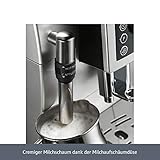 De'Longhi ECAM 23.420.SB Kaffeevollautomat | 1450 Watt | Digitaldisplay | Profi-Aufschäumdüse | Kegelmahlwerk mit 13 Stufen | Herausnehmbare Brühgruppe | 2-Tassen-Funktion | Digitaldisplay | silber/schwarz - 3