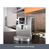 De'Longhi ECAM 23.420.SB Kaffeevollautomat | 1450 Watt | Digitaldisplay | Profi-Aufschäumdüse | Kegelmahlwerk mit 13 Stufen | Herausnehmbare Brühgruppe | 2-Tassen-Funktion | Digitaldisplay | silber/schwarz - 7