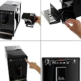 Melitta Caffeo Solo E950-222 Schlanker Kaffeevollautomat mit Vorbrühfunktion | 15 Bar | LED-Display | höhenverstellbarer Kaffeeauslauf | Herausnehmbare Brühgruppe | Pure Black - 3