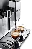 De'Longhi Dinamica ECAM 350.55.B Kaffeevollautomat (1450 Watt, Digitaldisplay, integriertes Milchsystem, Lieblingsgetränke auf Knopfdruck, Herausnehmbare Brühgruppe, 2-Tassen-Funktion) schwarz - 5