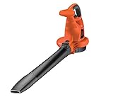 Black+Decker Laubsauger und Bläser GW3030 mit Häcksler, 50l Fangsack und Zweithandgriff / Variable Blasgeschwindigkeit bis 418km/h / 14 m³/Min Saugleistung / Rückenschonende Benutzung - 2