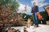 Black+Decker Laubsauger und Bläser GW3030 mit Häcksler, 50l Fangsack und Zweithandgriff / Variable Blasgeschwindigkeit bis 418km/h / 14 m³/Min Saugleistung / Rückenschonende Benutzung - 5