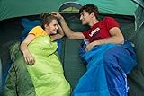 Semoo Schlafsäcke 200 x 70 cm, 3 Jahreszeiten Deckenschlafsäcke (von 6 bis 22 °C), Leichter Wasserdichter Sommerschlafsack, für Outdoor Camping Wandern - 8
