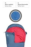 NORDKAMM Schlafsack ultraleicht, rechts, dünn, leicht, für Erwachsene, für Camping, Outdoor, Trekking, Reise, Sommer, Indoor. Zum Verbinden für 2 Personen - 3