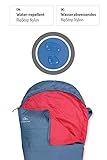 NORDKAMM Schlafsack ultraleicht, rechts, dünn, leicht, für Erwachsene, für Camping, Outdoor, Trekking, Reise, Sommer, Indoor. Zum Verbinden für 2 Personen - 3