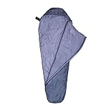 Explorer LIGHT 600 Schlafsack ultraleicht klein warm 210 x 75 cm Mumienschlafsack Hüttenschlafsack -2°C Outdoor Camping Kapuze Wandern Sommerschlafsack Kompressionspacksack - 4