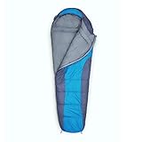 Lumaland Outdoor Schlafsack Mumienschlafsack, 230 x 80 cm, inklusive Packsack, 50 x 25 cm gepackt, blau - 2