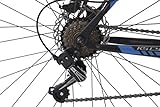 KS Cycling Mountainbike Hardtail MTB Sharp RH 51 cm Fahrrad, schwarz-Blau, 26 Zoll - 3