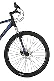 KS Cycling Mountainbike Hardtail MTB Sharp RH 51 cm Fahrrad, schwarz-Blau, 26 Zoll - 7